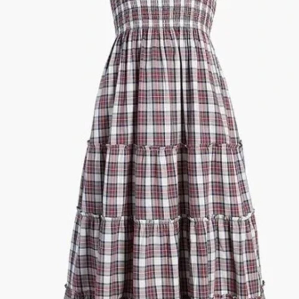 Hill House Home Ellie Nap Dress Plaid Size XS